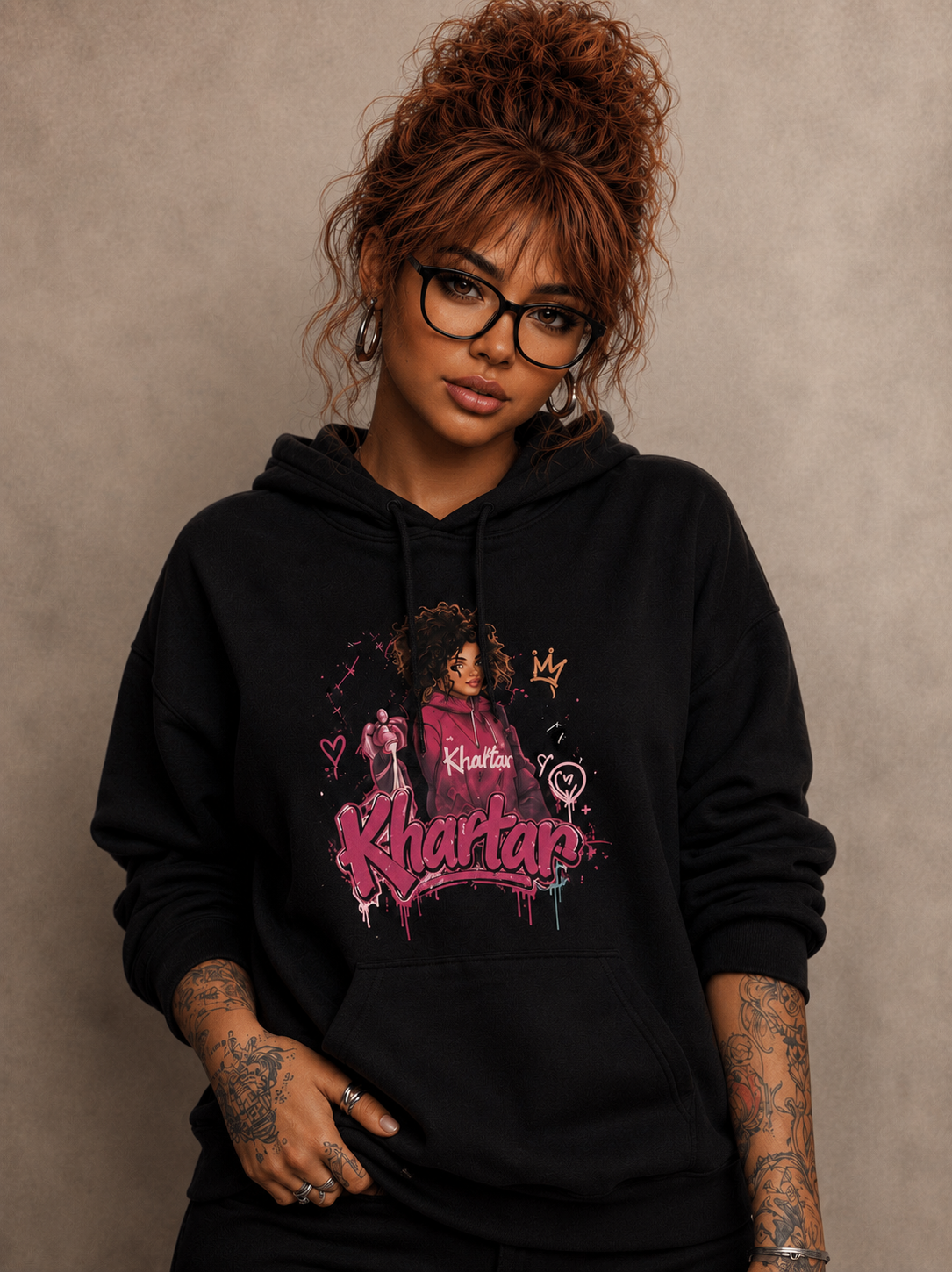 Khartar Graffiti Hoodie